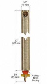 CRL FM2020 20&#034; Tubular Spiral Non-Tilt Window Balance Red Bushing