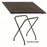 CRL FWST Optional Carpeted Table Top Measures 24-1/2