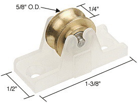 CRL G3051 5/8&#034; Steel Sliding Window Roller