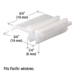 CRL G3063 Sliding Window Top Guide for Pacific Windows