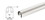 POLISHED STAINLESS 1.66" PREMIUM CAP RAIL FOR 1/2" GLASS - 168"