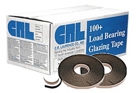 CRL GT804 Black 1/8" x 3/8" 100+ Load Bearing Butyl Architectural Glazing Tape