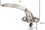 CRL H3607 Right Hand Casement Project-In Locking Handle 7/16" Hook Projection