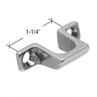 CRL H4143 Transom Latch Keeper with 1-1/4" Holes