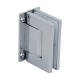 CRL Oil Dynamic Full Back Plate Wall-to-Glass Hinge Hold Open