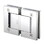 CRL H8215BTCH Chrome Vernon 180 Degree Glass-to-Glass Hinge - No Hold Open, Price/Each