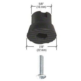 CRL J4557 Door Mounted Stop and Holder Replacement Tip