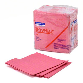 CRL K41029 Kimberly-Clark&#174; WypAll&#174; X80 Red Shop Towels