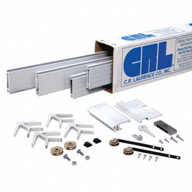 CRL Champion Series 32" x 82" Super Heavy-Duty Extruded K.D. Sliding Screen Door Kit