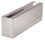 CRL L25WECBS Brushed Stainless 12" Welded End Cladding for L25S Series Standard Square Base Shoe, Price/Each