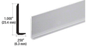 CRL Aluminum 1/4" L-Bar Extrusion