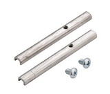 CRL LLS7 Stainless Steel Pivot Bar - 2 Pack With Screws