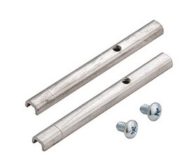 CRL LLS7 Stainless Steel Pivot Bar - 2 Pack With Screws
