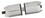 CRL LPMPBS Brushed Stainless Mid-Post for Extra Length Ladder Style Pulls, Price/Each
