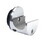 CRL LS403PS Polished Stainless Laguna Top Sliding Tube Glass Mount Clamp