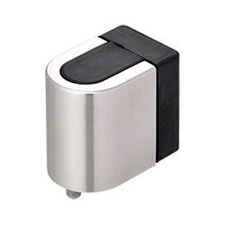 CRL LS406BS Brushed Stainless Auxiliary Wall/Floor Mount Door Stop