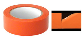CRL Marcy&#174; Orange 1-1/2" Vinyl Molding Retention Tape - Warning