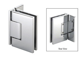 CRL Adjustable Wall Mount Offset Plate Melbourne Hinge with Cover Plate