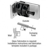 CRL 316 Stainless Wall/Square Post Mount Gate Latch