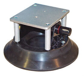 CRL N6000NBP Wood's Powr-Grip&#174; 10" Vacuum Cup With Mounting Plate