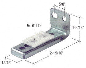 CRL N6543 Bi-Fold Door Bottom Pivot Bracket for Acme