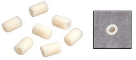 CRL NAS12X1 1/2"-13 x 1" Thread Protecting Nylon Allen Screws for the HRS System