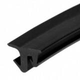 CRL-U.S. Aluminum NP225VC Black 487 Series Vinyl Glazing Gasket for 1/4
