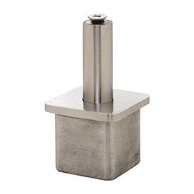 CRL Stainless P1-Series Vertically Adjustable Post Caps for Standoff Saddles