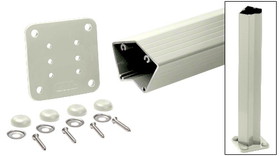 CRL 200 300 350 and 400 Series 48" 135 Degree Surface Mount Post Kit