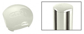 CRL Round Post Cap for Aluminum Windscreen System 90 Degree Corner Posts