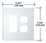 CRL PMP205 Clear Designer and Duplex Combo Acrylic Mirror Plate