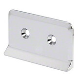 CRL PPHWP1CH Polished Chrome Drip Plate Only for Prima Hinges