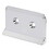 CRL PPHWP1CH Polished Chrome Drip Plate Only for Prima Hinges, Price/Each