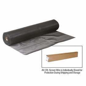 CRL Black Super Duty Polyester Screen Mesh