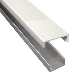 CRL RSC200A Aluminum Continuous Hinge Screw Cover 200 and 250 Series 83" Hinge