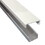 CRL RSC200A Aluminum Continuous Hinge Screw Cover 200 and 250 Series 83" Hinge, Price/Each