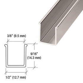 CRL 72" Snap-In Filler Insert for Shower Door Header