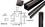 CRL S60CRKBL Matte Black AWS 2" x 2-5/8" Rectangular 90 Degree 60" Corner Post Kit, Price/Each
