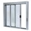 CRL SCDW36360XGA Standard Size Self-Closing Deluxe Service Window Glazed with Half-Track, Price/Each