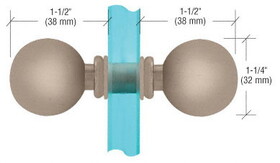 CRL Style Back-to-Back Knobs