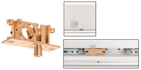 CRL SDRL0CK1 Straddle Lock for Bottom Rolling Sliding Doors
