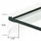 CRL SE3836W White 36" Aluminum Shelf Kit for 3/8" Glass, Price/Each