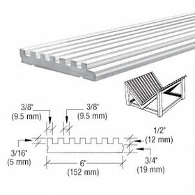 CRL SFPVC PVC Slot Rack Flooring