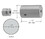 CRL SMS114112BS 316 Brushed Stainless 1-1/4" Diameter 1-1/2" Stud Mounted Standoff Base