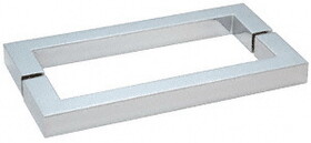CRL "SQ" Style 18" Back-to-Back Towel Bar