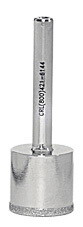 CRL SRDD1 1" Short Run Plated Diamond Drill