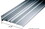 CRL TH634A Aluminum OEM Replacement Patio Door Threshold - 4-5/8" Wide x 6' Long, Price/Each