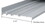 CRL TH643A Aluminum OEM Replacement Patio Door Threshold - 4-1/2" Wide x 6' Long, Price/Each