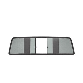 CRL TSW1060S Duo-Vent Four Panel Slider with Solar Glass for 1986-1/2 to 1997 All Nissan Cabs