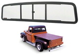 CRL TSW1450 Duo-Vent Four Panel Slider with Clear Glass for 1961-1966 Ford